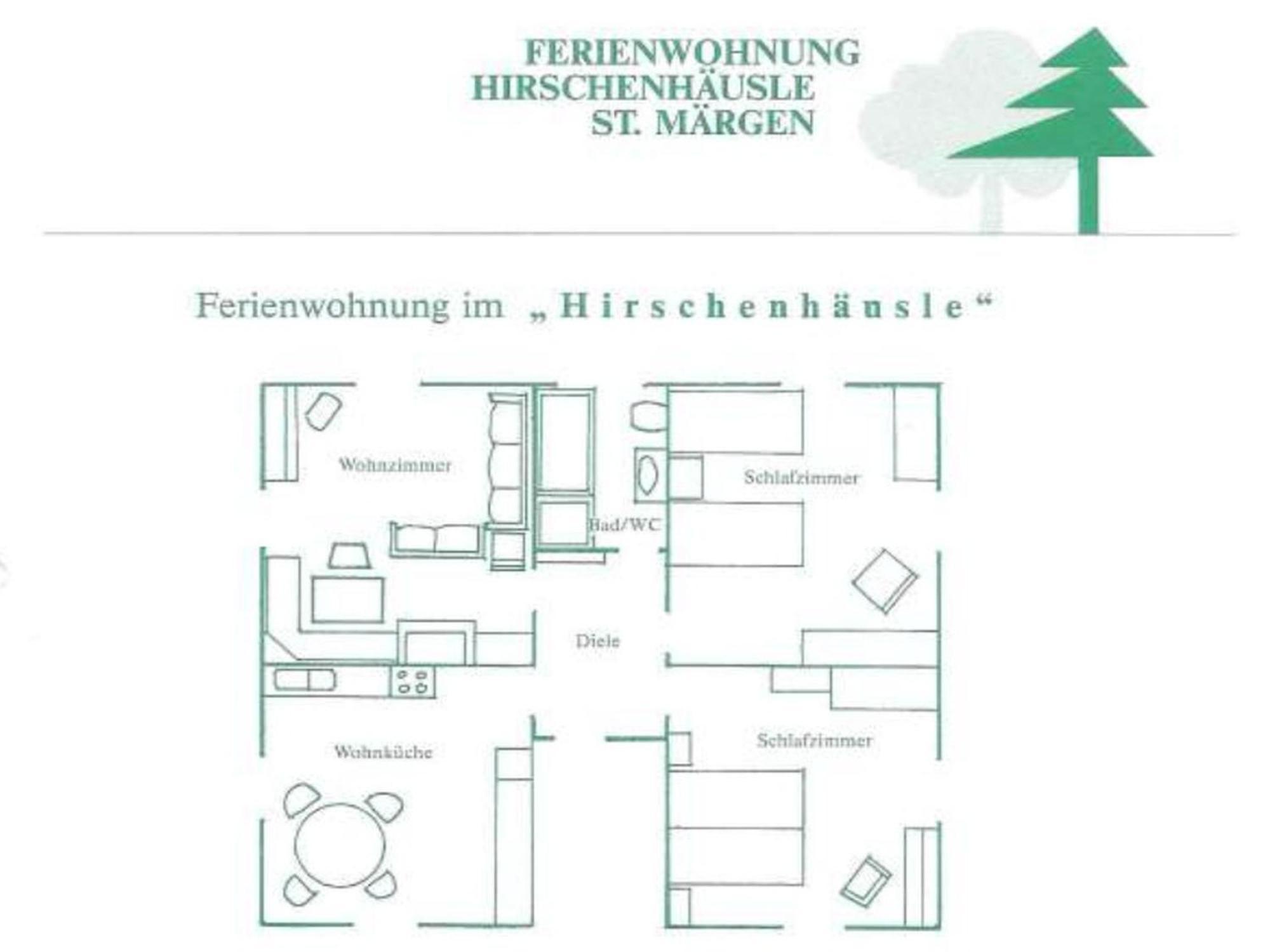 Hirschenhaeusle Apartment Sankt Margen Luaran gambar